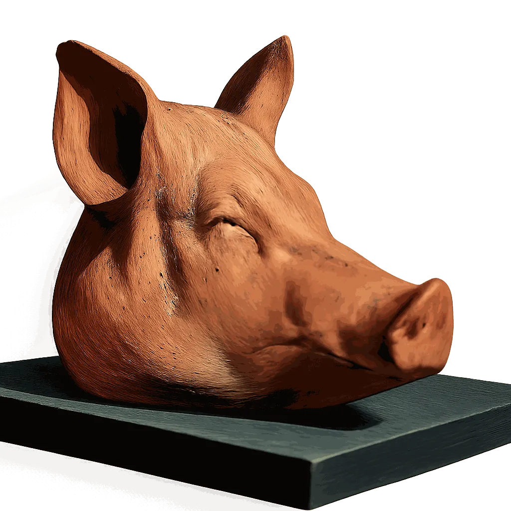 Pig's head
